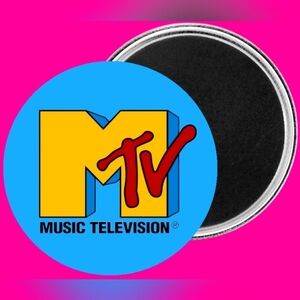 MTV Logo Magnet Set Bundle 80's Music